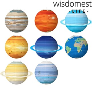 Wisdomest โคมไฟดาวเคราะห์ ระบบสุริยะ เทศกาลกลางฤดูใบไม้ร่วง สําหรับตกแต่งปาร์ตี้ เทศกาล