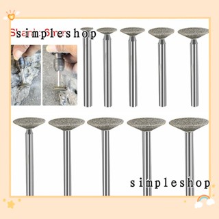 Simple หัวเจียรเพชร หัวเจียรหยาบ รูปตัว T 6 มม. คุณภาพสูง สําหรับแกะสลักไม้
