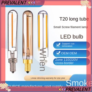 Preva หลอดไฟคริสตัล LED 1W สีขาวอบอุ่น E12 E14 สําหรับตกแต่งบ้าน