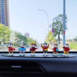 Internet Celebrity Crayon Xiaoxin Car Decoration Creative Car Interior Accessory Doll Ornaments Cute High-End Car Decoration l8Se