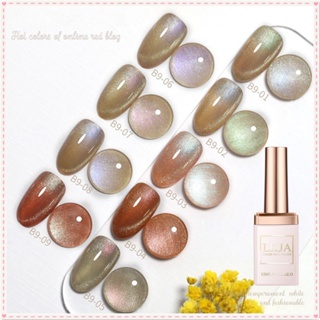 Lkja Starlight Cat&amp;#39;s Eye Nail Polish Gel Explosive Broken Diamond Super Flash Sequins Phototherapy Glue Nail Art For Nail Shop 15ml 9 Colors JOYFEEL