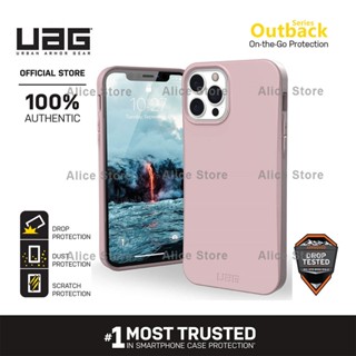 Uag เคสโทรศัพท์มือถือ กันตก สีชมพู สําหรับ iPhone 13 Pro Max 13 Mini