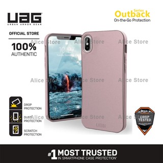 Uag เคสโทรศัพท์มือถือ กันตก สีชมพู สําหรับ iPhone XS MAX X XS XR