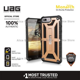 Uag เคสโทรศัพท์มือถือ สีทอง สําหรับ iPhone 7 Plus iPhone 8 Plus