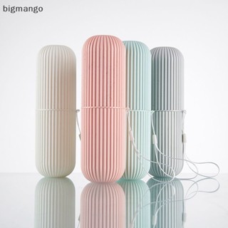 [bigmango] ใหม่ กล่องเก็บแปรงสีฟัน ยาสีฟัน แบบพกพา สําหรับห้องน้ํา พร้อมส่ง