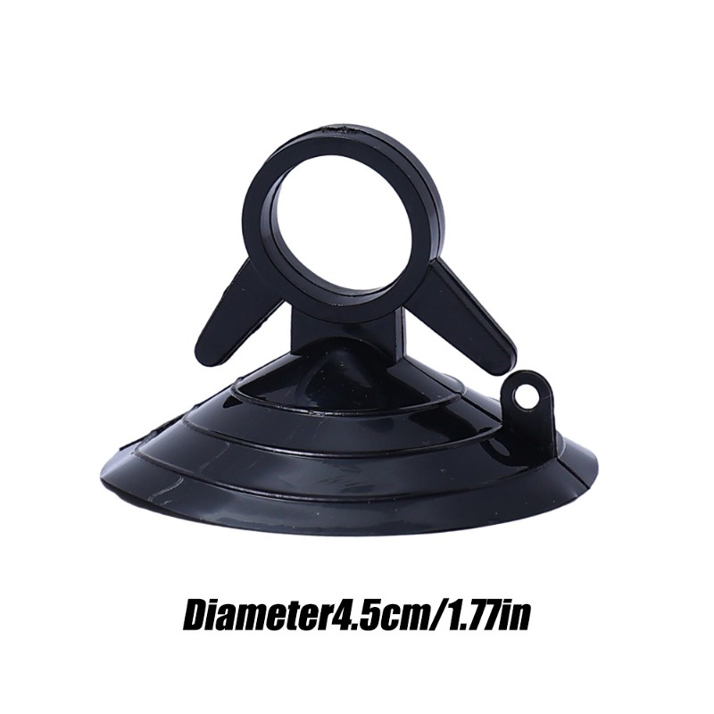 10 ชิ้น / เซต สีดํา ใส รถ ที่บังแดด ถ้วยดูด / ที่บังแดด ยานยนต์ แก้ไข หัวเข็มขัด อุปกรณ์เสริม