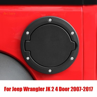 ฝาครอบถังน้ํามันเชื้อเพลิง ด้านนอก สําหรับ Jeep Wrangler JK 2007-2017 AU [Bellare.th]