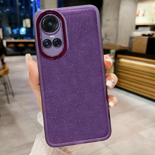 เคสโทรศัพท์มือถือ ซิลิโคนนิ่ม แบบใส ประดับเลื่อม วิบวับ หรูหรา สําหรับ OPPO Reno10 Reno 10 Pro Reno10 Pro+ 5g Reno10 Pro Plus 5g