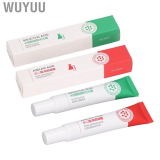 Wuyuu Salicylic Acid Pimple Gel  Skin  Prevent Greasy Light Texture Shrink Pores 2pcs for Night Use