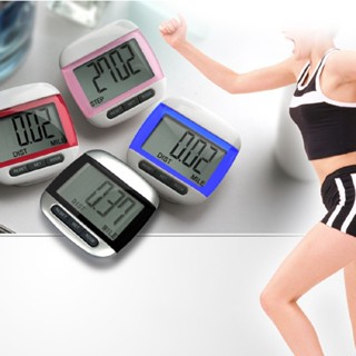 LCD Pedometer Step Walking Jogging Calorie Counter Distance Fitness+ Belt Clip