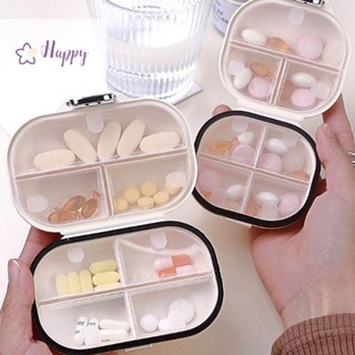 &lt;Happybay&gt; กล่องเก็บยา น้ําหนักเบา 7 ช่อง สําหรับเดินทาง ลดราคา