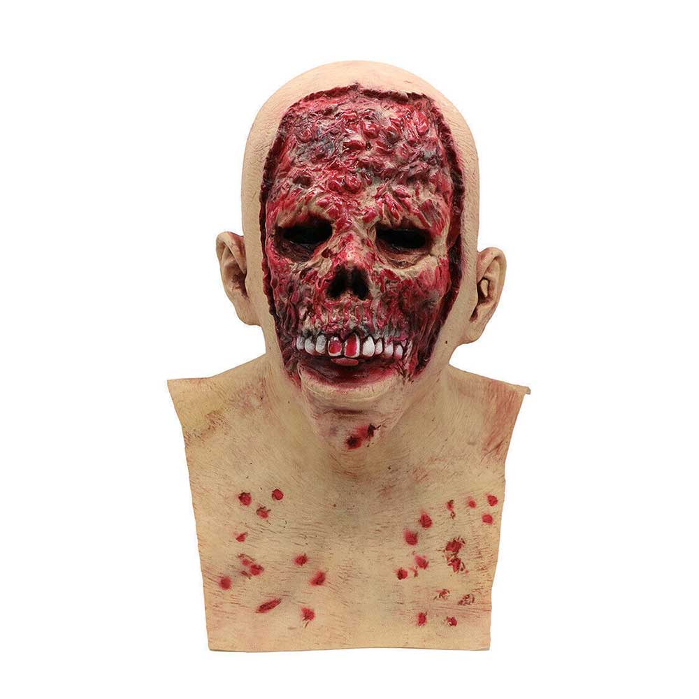 Halloween Mask Cosplay Horror Mask Halloween DecorationHalloween Ugly Bloody Zombie Zombie Mask