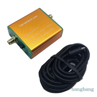 Bang เครื่องขยายเสียง 100k-6GHz 5V 70ma 50oHm SMA ตัวเมีย เสียงเบาพิเศษ