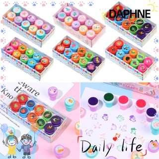 แสตมป์หมึก ลายการ์ตูน DAPHNE Diary Stamp ของเล่นสําหรับเด็ก