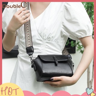 【Double C 】✿   ใหม่ล่าสุด กระเป๋าสะพายไหล่ หนัง PU ทรงคลัทช์ กันน้ํา หรูหรา สไตล์วินเทจ แฟชั่นสําหรับสตรี 2023