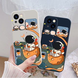 เคสโทรศัพท์มือถือ ลายนักบินอวกาศ สําหรับ OPPO A3s A5s A7 A12 A11k A31 A5 A9 A53 A33 A15 A52 A92 F1s F5 Youth F9 F11 A76 A96 A77 A78 A37 A83 A91 Reno 3 5 6 2F 4Z 7Z 8Z 8T เคสนิ่ม | Sjn Z025