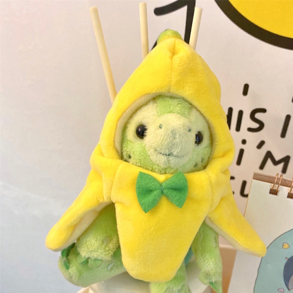 Tiktok ตุ๊กตากล้วย แมว ขนาดเล็ก พร็อพถ่ายรูปน่ารัก สําหรับสัตว์เลี้ยง สุนัข แมว