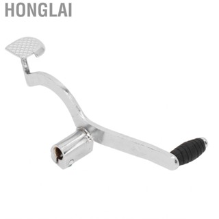 Honglai Motorcycle Shifter Pedal Assembly Sturdy Rustproof High Stength Gear Shift Lever Peg Steel Alloy  Deformation for Bikes