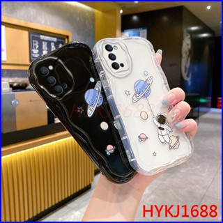 เคส Oppo Reno4 เคส Oppo Reno 4 tpu ใส พิมพ์ลายครีม แฟชั่น คู่รัก เคสโทรศัพท์ softcase NYW