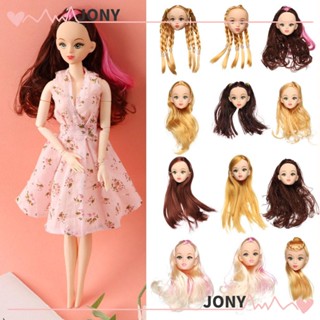 Jy1 หัวตุ๊กตาของเล่น ทรงผม 1/6 BJD DIY