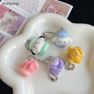 [hushcorgi] พวงกุญแจ จี้ตุ๊กตาการ์ตูนอนิเมะ Cinnamoroll Kuromi Pompompurin My Melody Pochacco Sanrio น่ารัก สําหรับเด็กผู้หญิง พร้อมส่ง