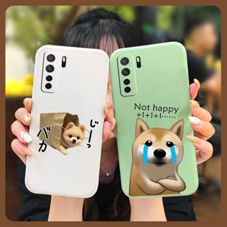 Simplicity Skin feel silicone Phone Case For Huawei Nova7 SE/Honor 30S Russia/P40 Lite 5G Euro Liquid silicone shell