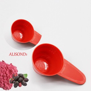 Alisond1 ช้อนตวง พลาสติก เครื่องมือครัว เบเกอรี่ เกรดอาหาร นมผง ช้อน