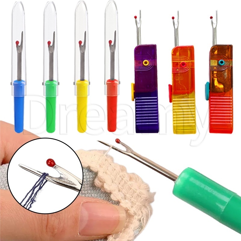เครื่องมือเย็บปักถักร้อย ปักครอสติช DIY / ตัวตัดด้าย งานฝีมือ ที่ฉีกตะเข็บ ยูนิปิกเกอร์ / ที่จับพลาสติก ตัวถอดด้ายเย็บผ้า / อุปกรณ์เย็บผ้า เข็มศิลปะ