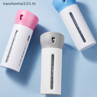 Hanhai ขวดจ่ายสบู่เหลว เจลอาบน้ํา แบบรีฟิล กันรั่ว 4 In 1 สําหรับเดินทาง TH