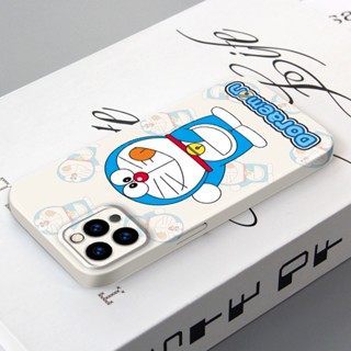 ฟิล์มแข็ง เคส สําหรับ iPhone 14 Pro Max Plus 13 12 11 Mini XS Max X XR 7 8 SE 6 6S 6P 6SP เคสโทรศัพท์โดราเอมอน ฟิวส์เลนส์ ฝาครอบพลาสติกป้องกัน
