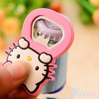 Sanrio Corkscrew Hello Kitty น่ารักการ์ตูนซิลิโคนที่เปิดขวดไวน์สีชมพู Girly Heart ที่เปิดขวดเบียร์ Mymelody แม่เหล็กติดตู้เย็น M