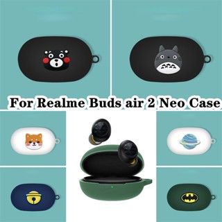 【ของแท้】เคสหูฟัง แบบนิ่ม ลายการ์ตูนบูติก สําหรับ Realme Buds Air 2 Neo Air 2 Neo