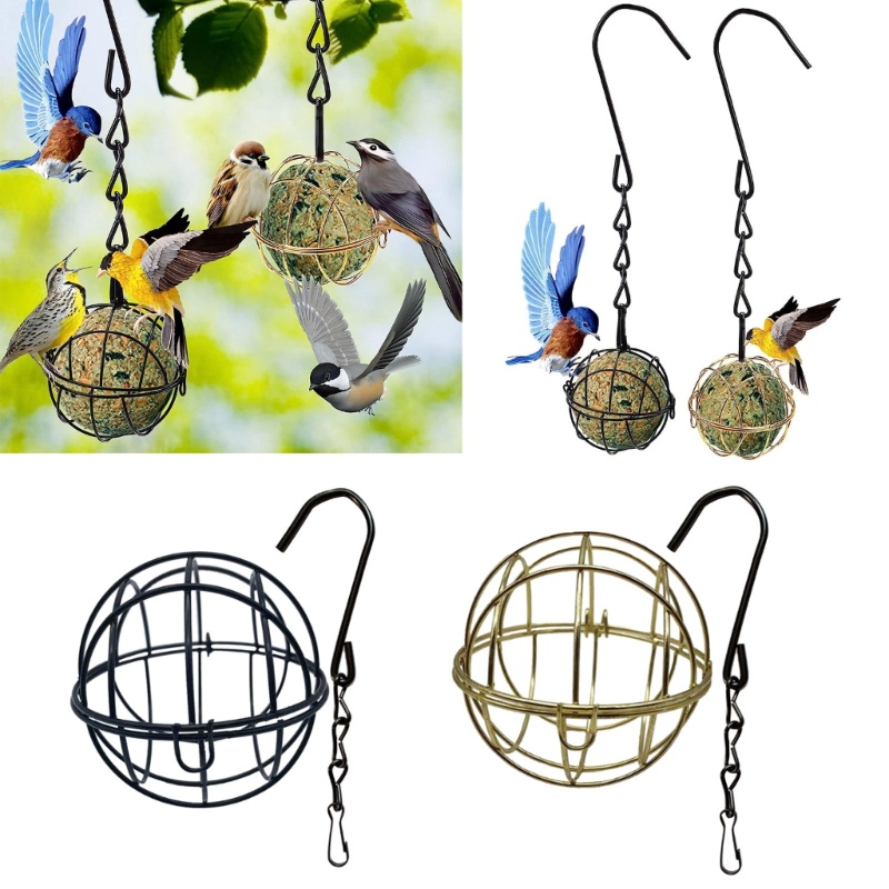 SHI Squirrel Bird Feeder FatBalls Holder Backyard Bird Feeder Feeding Supply