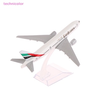 [technicolor] โมเดลเครื่องบินโลหะ 1:400 Replica Emirates Airlines 777 ของเล่น สําหรับเด็กผู้ชาย พร้อมส่ง