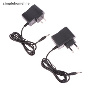 [simplehomeline] อะแดปเตอร์ปลั๊ก EU US 110V-240V 50 60Hz 6V 1A AC DC สําหรับจักรเย็บผ้า 101 1 ชิ้น