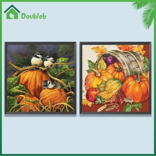 【Doub X ✮】ภาพวาดปักเพชร ทรงกลม รูปกันชน 5D สําหรับตกแต่งบ้าน DIY ✮