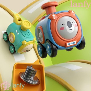 Lanfy รถไฟของเล่น เปลี่ยนสีได้ ทนต่อการสึกหรอ เปลี่ยนสีได้