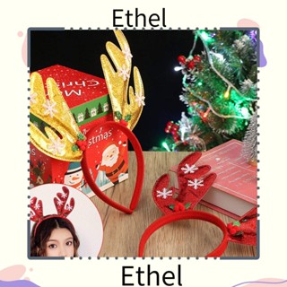 Ethel1 ที่คาดศีรษะ เครื่องประดับผม คริสต์มาส ปาร์ตี้ วันหยุด ตกแต่ง