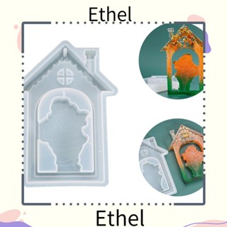 Ethel1 แม่พิมพ์เรซิน อีพ็อกซี่คริสตัล รูปซานตาคลอส สําหรับทําเครื่องประดับ DIY