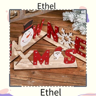 Ethel1 ตุ๊กตาซานตาคลอส สโนว์แมน โนเอล เครื่องประดับตกแต่งสวน บ้าน ของขวัญ DIY