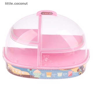 [little.coconut] ตู้เค้กจิ๋ว สีชมพู 1:12 สําหรับตกแต่งบ้านตุ๊กตา 1 ชิ้น