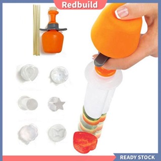 Redbuild|  เครื่องมือตัด ตกแต่งเค้ก ผลไม้ 6 ชิ้น