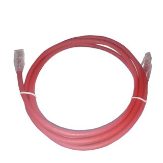 LINK US-5103LZ-2 LSZH RJ45 Patch Cord Cat6 UTP Length 3M. RED