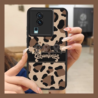 luxurious Dirt-resistant Phone Case ForVIVO IQOO NEO7/NEO7 SE/NEO7Racing Edition
 creative youth protective soft shell leather advanced Cartoon