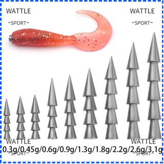 Wattle อุปกรณ์ถ่วงน้ําหนักทังสเตน 0.3-3.1 แบบปลดไว สําหรับตกปลา