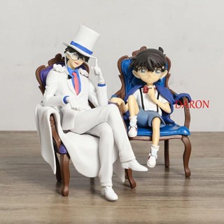 Daron ตุ๊กตาฟิกเกอร์ รูปการ์ตูนอนิเมะยอดนักสืบโคนัน Edogawa Conan ของเล่นสําหรับเด็ก