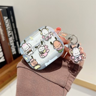 ใหม่ เคสหูฟัง ซิลิโคนนิ่ม กันกระแทก ลายการ์ตูน Pacha Dog น่ารัก สําหรับ AirPods 1 2 3 Generation Pro Pro 2 Generation AirPods1 2 3 Generation Pro