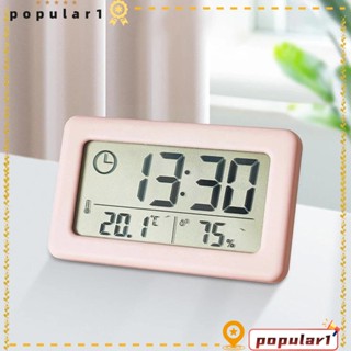 Popular นาฬิกาดิจิทัล เครื่องวัดอุณหภูมิ และตัวเลข สําหรับบ้าน ห้องนอน