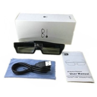 Ship tomorrow 3D Glasses Rechargeable 3D Active Shutter Glasses Eyewear For DLP 3D Projector