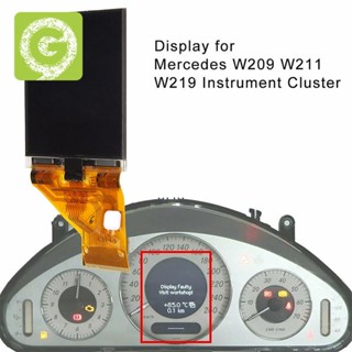 เกจวัดคลัสเตอร์รถยนต์ หน้าจอ LCD สําหรับ Mercedes E-Class E320 E350 E500 E55 E63 W209 W211 W219